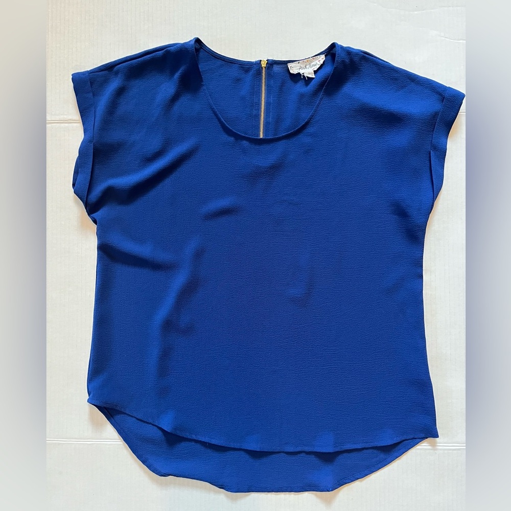 Pink Rose Cobalt Blue Too, Sz L